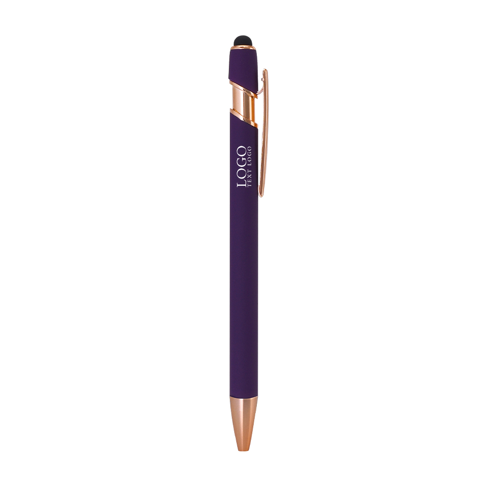 Giveaway Rose Gold Metal Stylus Pen purple