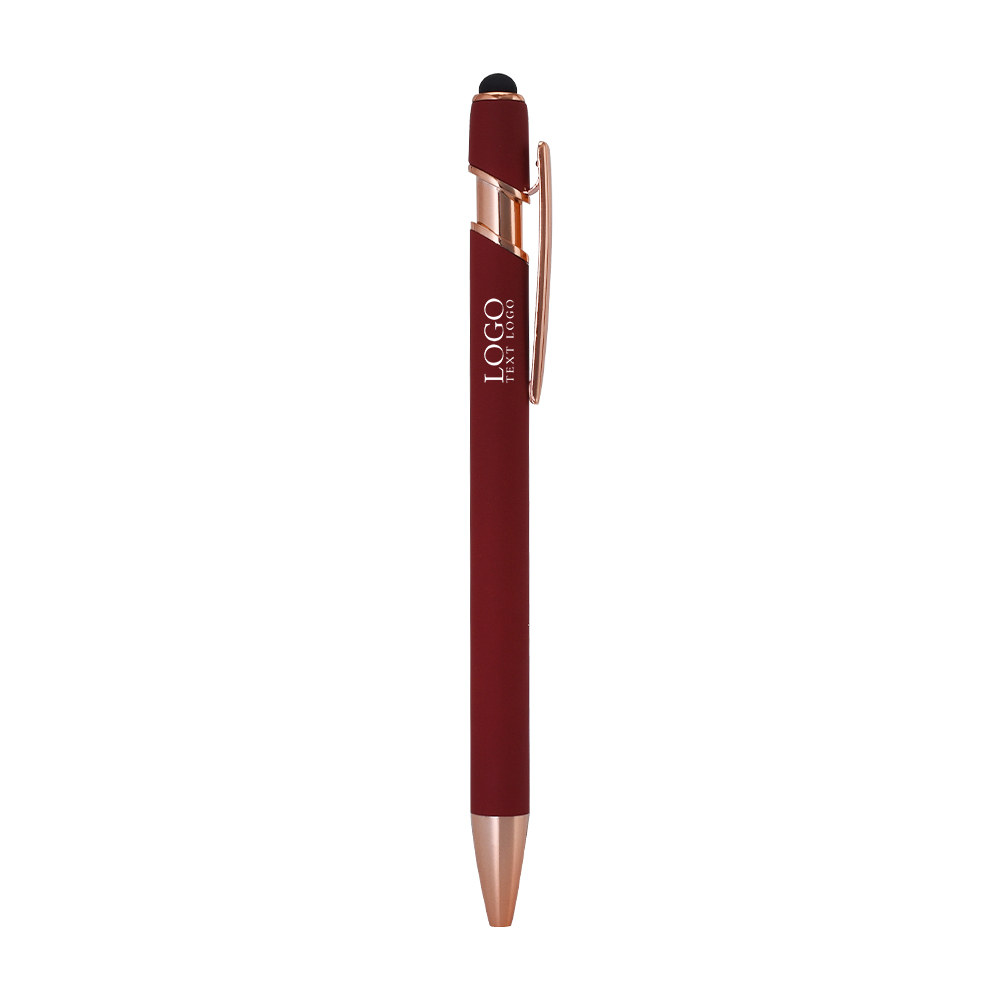 Giveaway Rose Gold Metal Stylus Pen red