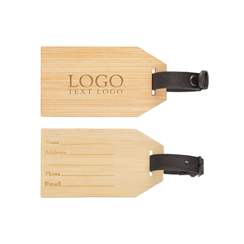 Personalized Wooden Luggage Tags With Logo