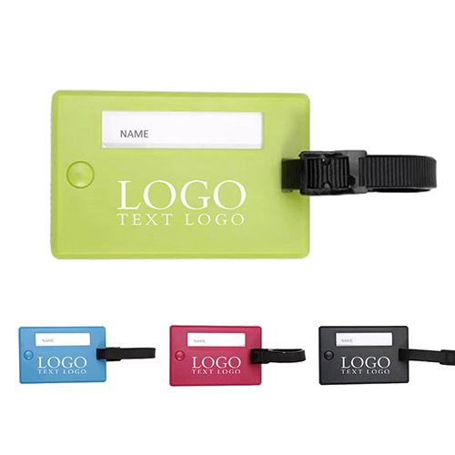 Plastic Luggage Tag with Name ID Card
