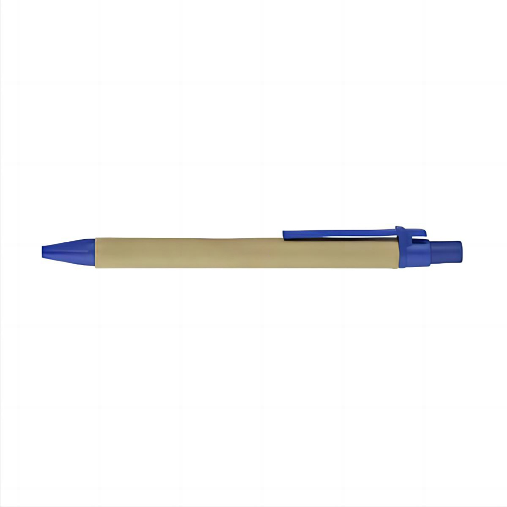 Blue Promotional Eco-Friendly Paper Ballpoint Pens