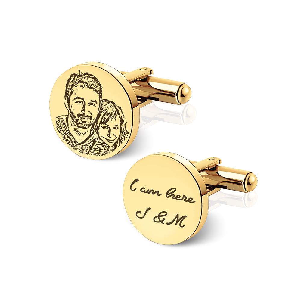 Custom Engraved Cufflink for Sale Custom Engraved Cufflink for Sale