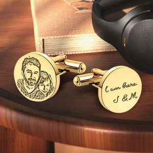 Custom Stainless Steel Cufflinks