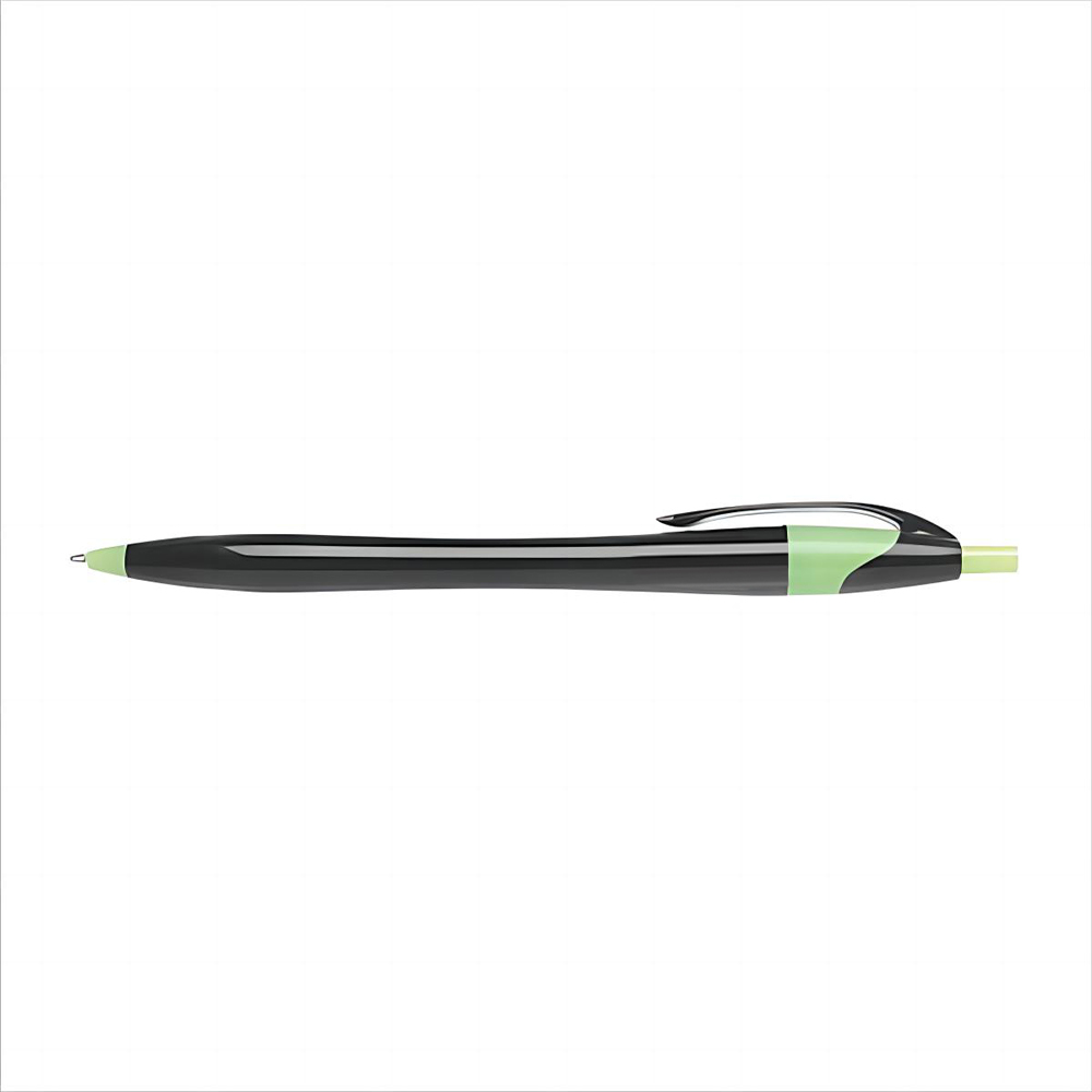 Green Custom Midnight Plastic Ballpoint Pens