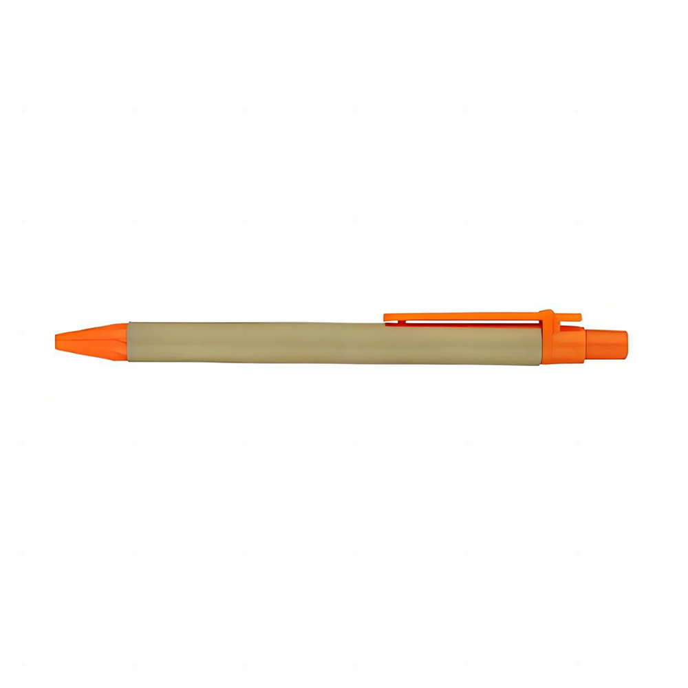 Orange Promotional Eco-Friendly Paper Ballpoint Pens