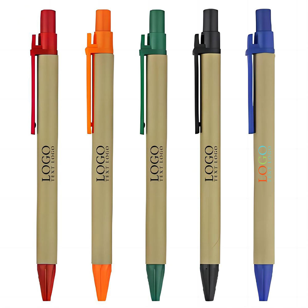 Promotional Eco-Friendly Paper Ballpoint Pens with Logo