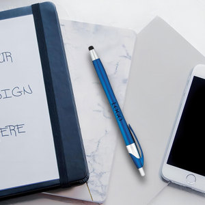 Custom Matte Color Stylus Ballpoint Pen