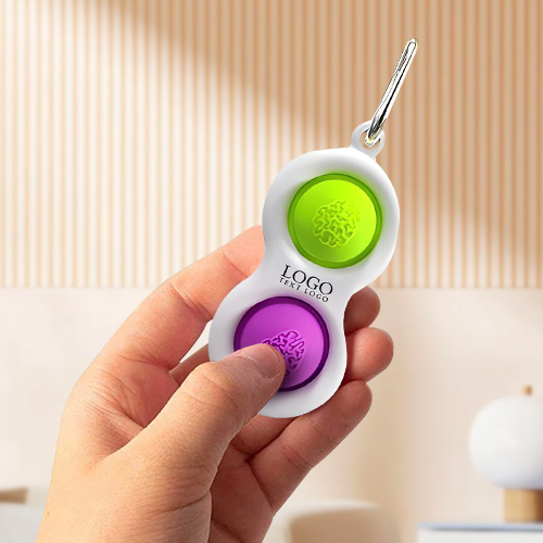Push Pop Bubble Fidget Toy Keychains