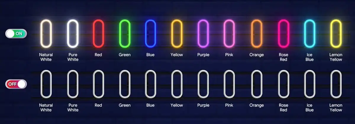 White Jacket Neon Signs Custom