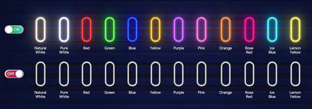 White Jacket Neon Signs Custom