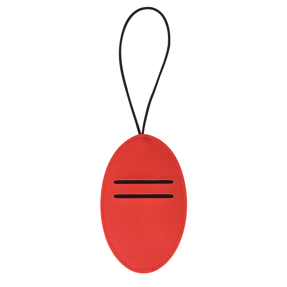 PU leren bagagelabels rood PU leren bagagelabels rood