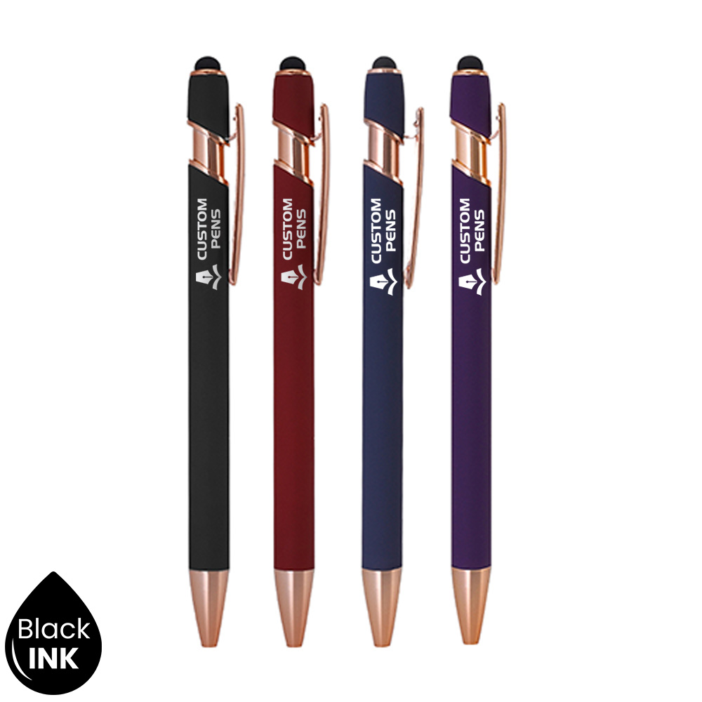 Colored Rose Gold Metal Stylus Pen