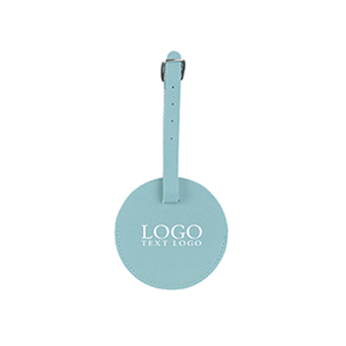Round Flap Luggage Tags With Logo