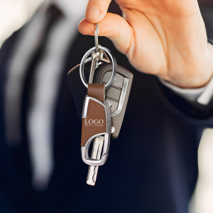 Custom Men's Leather Key Chain