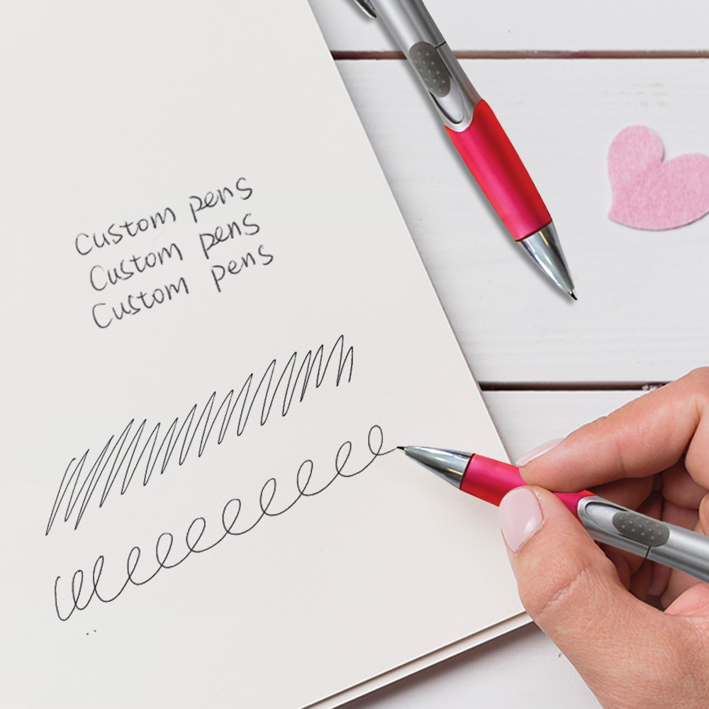 Customized Pen And Highlighter Combo writing