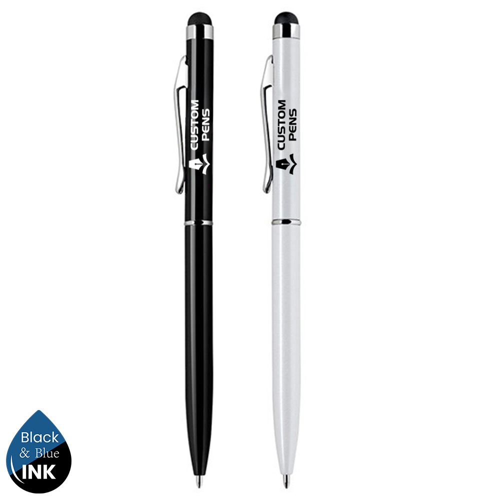 Personalized Twist Action Aluminum Ballpoint Pen  Logo