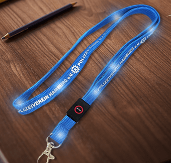 Light Up Tubular Lanyards