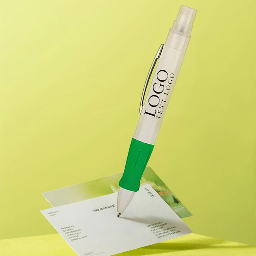 2 in 1 Customized Pen Combo With Sanitizer
