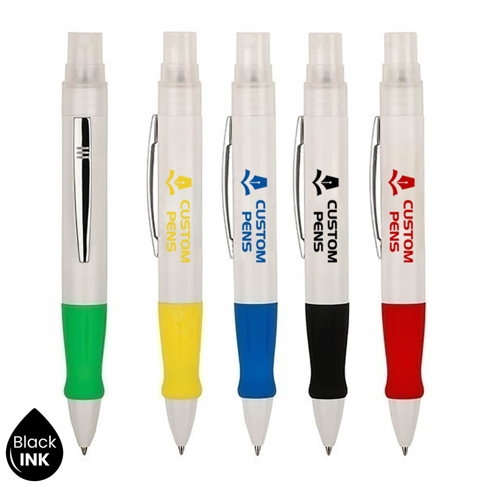 2 in 1 Personalized Pen Combo With Sanitizer-all pens