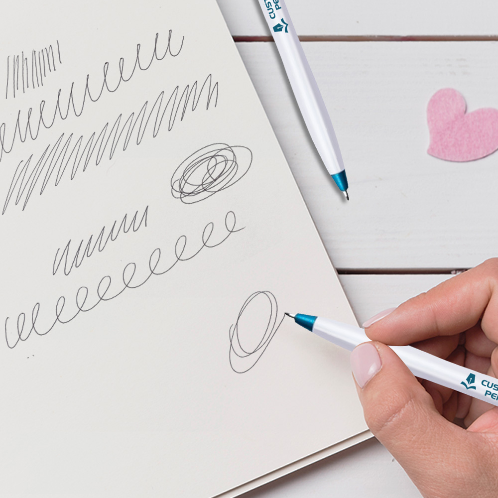 Custom iSlimster Twist II Plastic Stylus Pens writing