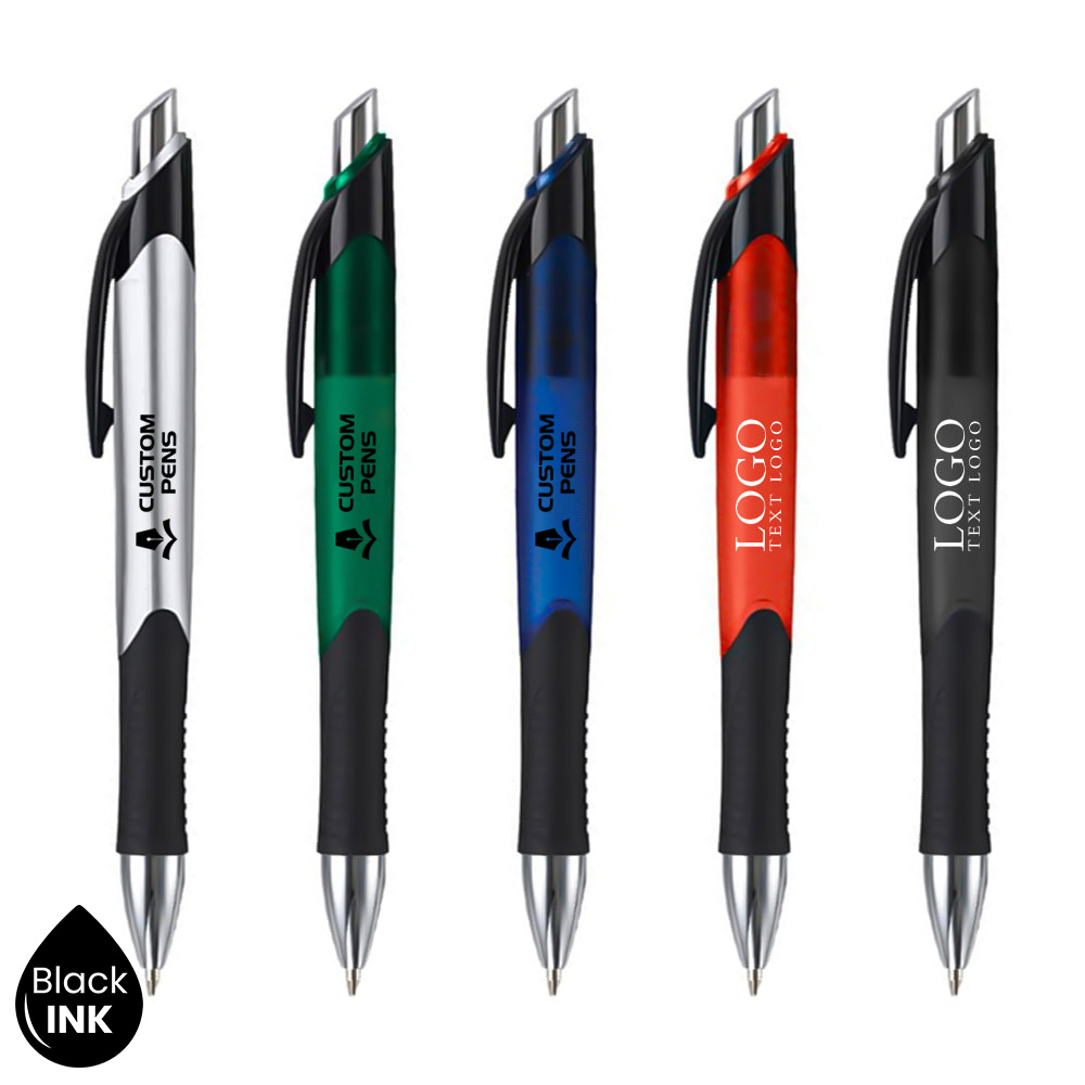 Customized Translucent Aero Click Pens