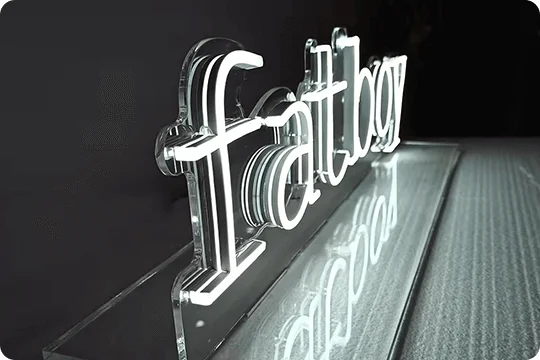 Acrylic Neon Sign