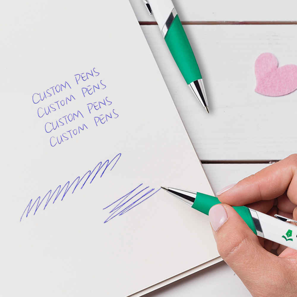 Advertising Cynthia Ballpoint Pen writing 