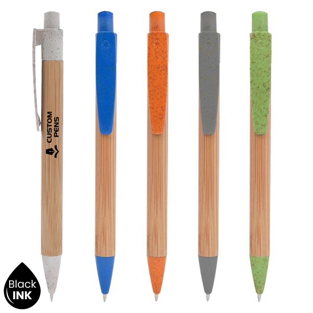Bamboo Wheat Writer Pen Multi Color