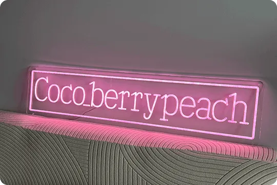 Neonschild für Unternehmen