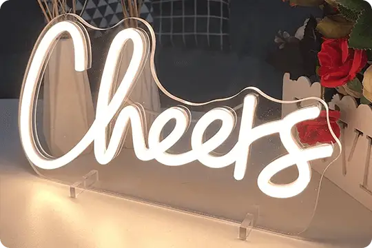 Cheers Neon Sign
