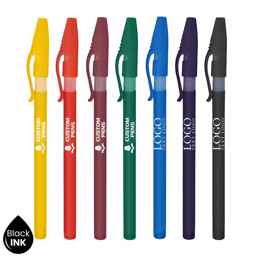 Custom Printed Grip Stick Pens Promos