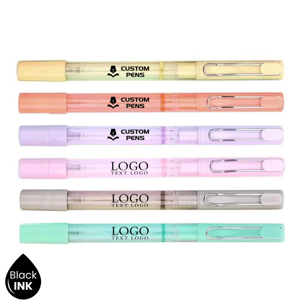 Plastic Spray Gel Pen Multi Color