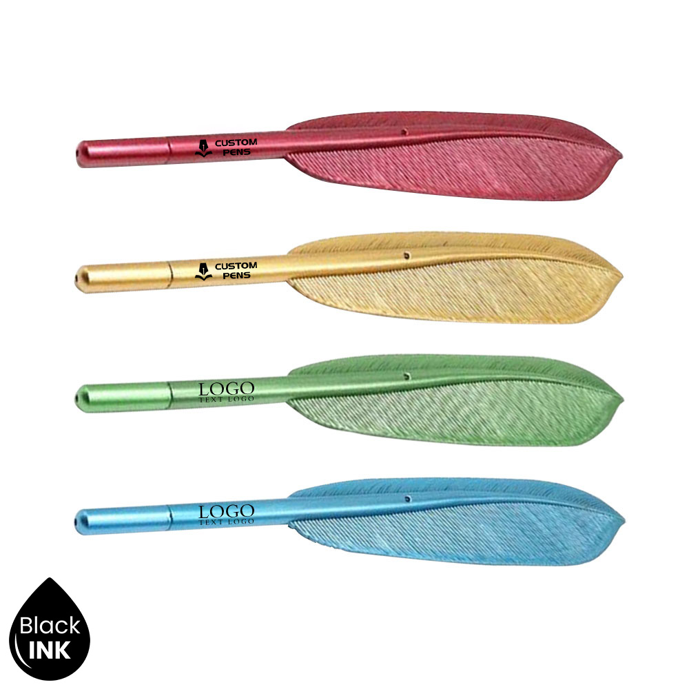 Promo Feather Gel Pens Group