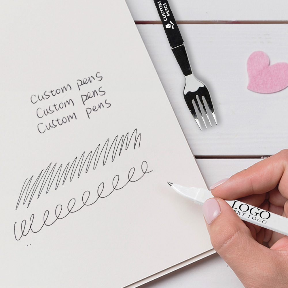 Promo Fork Pen writing 