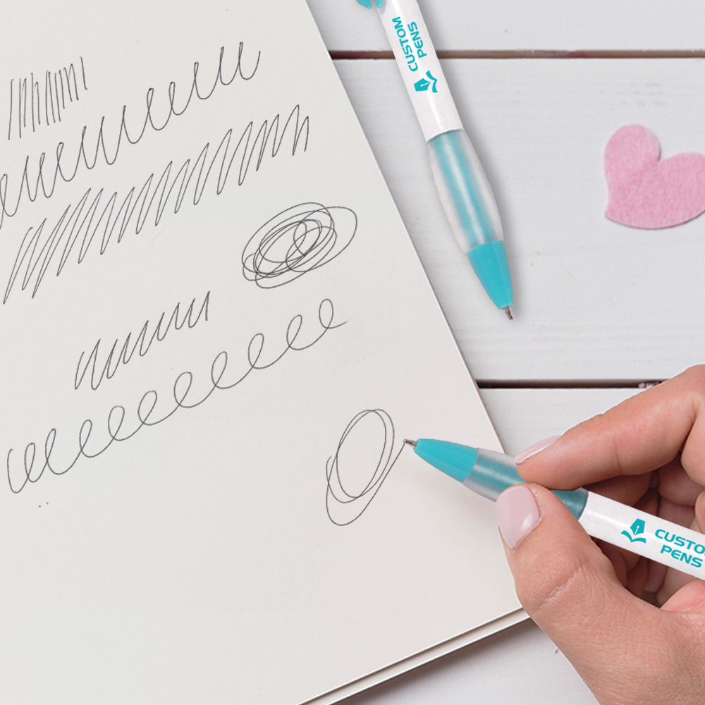 Promo Ribbon Pen writing 