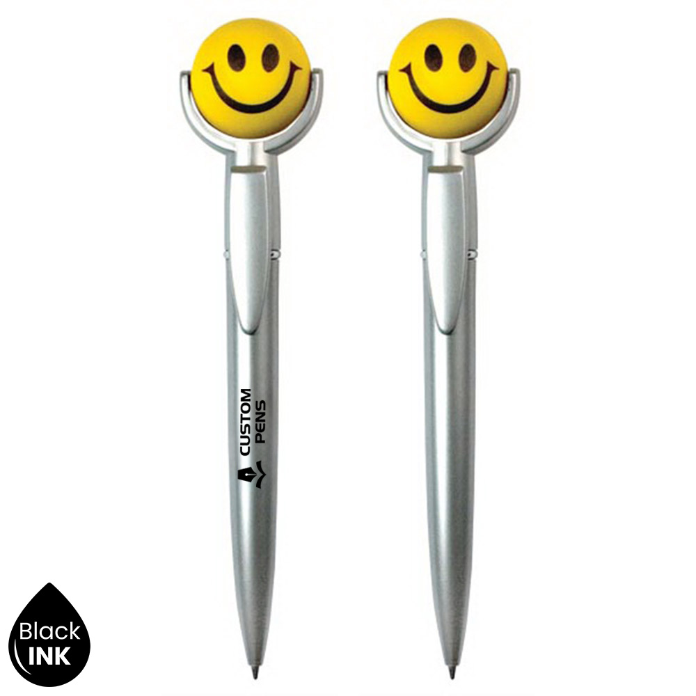 Promo Smiley Squeeze Top Pen Group
