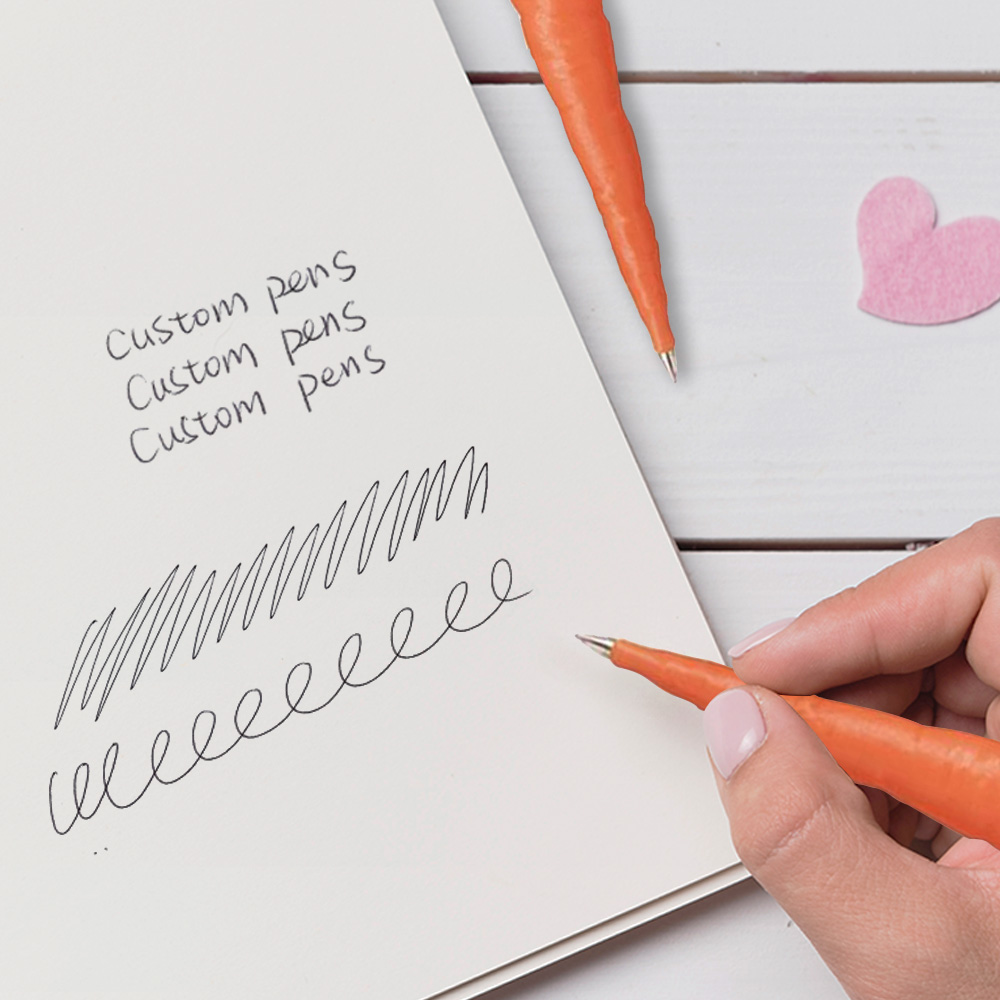 Promo Vegetable Carrot Pen writing 