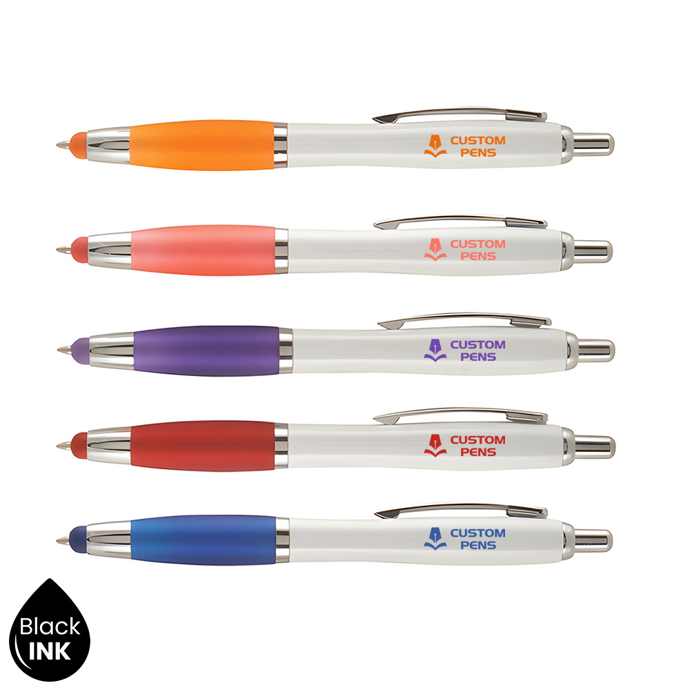 Sophisticate Plastic Stylus Pen Multi Color