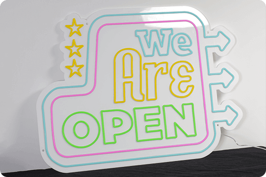 We are Open Neon