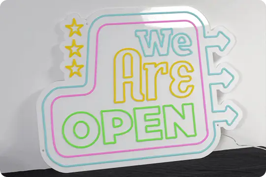 We are Open Neon