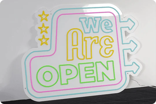 We are Open Neon