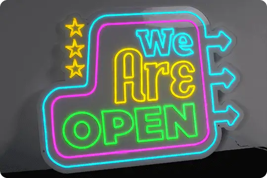 We are Open Neon