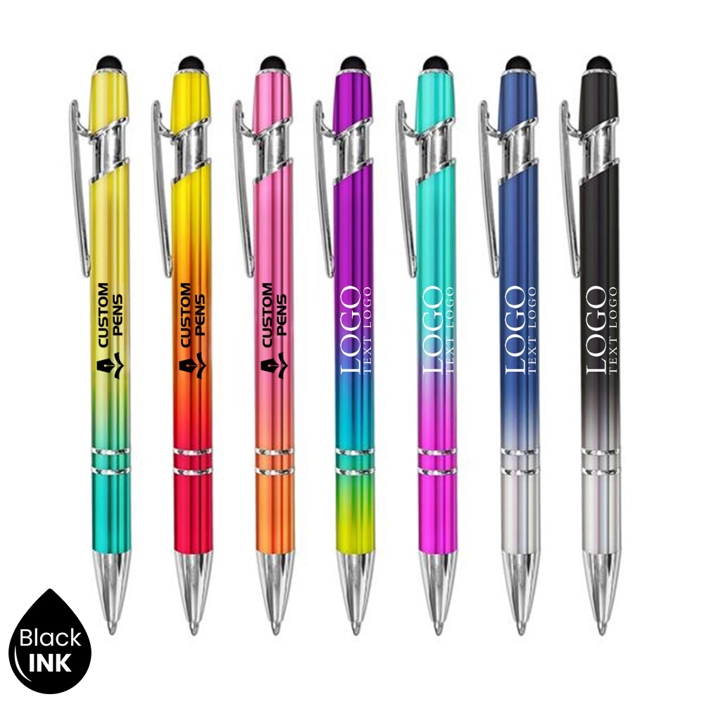 iWriter Metal Stylus Ball Point Pen Multi Color
