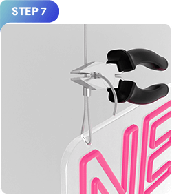 Standard Hanging Kit Installation Step 7