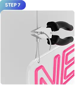 Standard Hanging Kit Installation Step 7