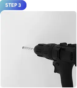 Wall-Mounted Open Box Kit Step 3