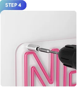 Wall-Mounted Open Box Kit Step 4