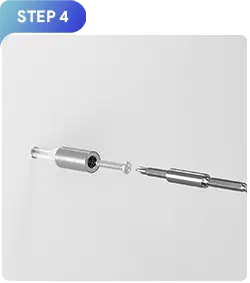 Wall Mounting Kit Installation Step 4