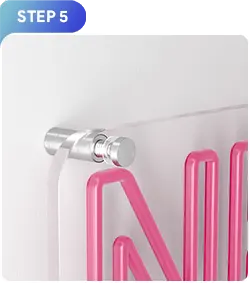 Wall Mounting Kit Installation Step 5