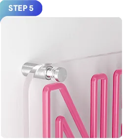 Wall Mounting Kit Installation Step 5